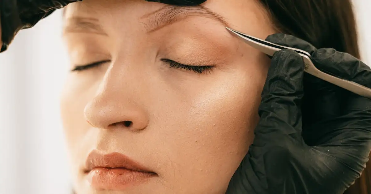 Épilation des sourcils : Techniques professionnelles et